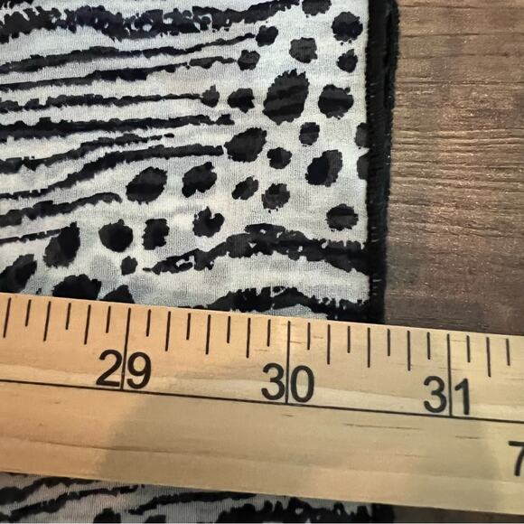 Sweet Candy Sheer Flowing Swoop Neck Pullover Blouse | Women’s Size 3X - Picture 6 of 7